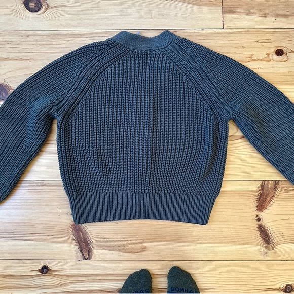 Everlane Textured Cotton Cardigan medium - Picture 3 of 6